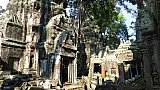 Innenhof in der Ta Prohm-Tempelanlage - Kambodscha - Sehensw&uuml;rdigkeiten