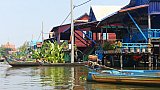 Stelzendorf am Tonle Sap - Kambodscha - Land und Leute