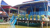 Stelzenh&auml;user auf dem Tonle Sap - Kambodscha - Land und Leute