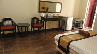 Doppelzimmer im Preah Vihear Hotel - Kambodscha - Essen und Schlafen