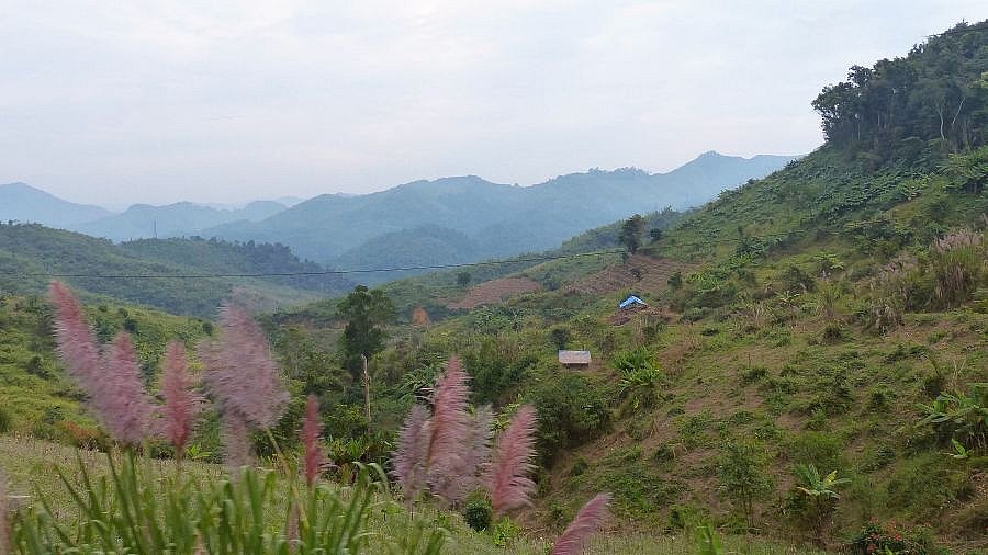 Berglandschaft im hohen Norden von Laos - Laos - Landschaft
