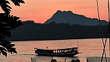 Sonnenuntergang in Luang Prabang - Laos - Sehensw&uuml;rdigkeiten