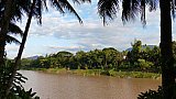 Blick auf den Mekong von Luang Prabang - Laos - Landschaft