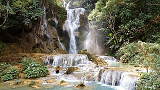 Kuang Si Wasserfall in Nordlaos - Laos - Landschaft