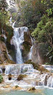Kuang Si Wasserfall in Nordlaos - Laos - Landschaft