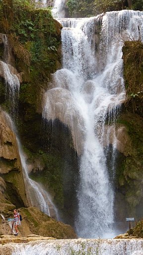 Kuang Si Wasserfall bei Luang Prabang - Laos - Landschaft