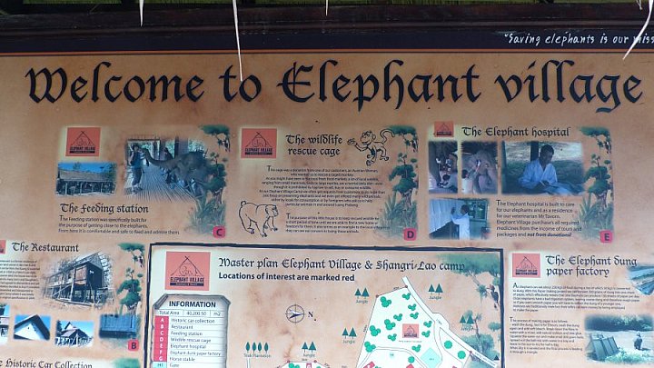 Elefanten-Camp bei Luang Prabang - Laos - Land und Leute