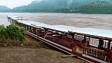 Slow Boat f&uuml;r Mekong-Kreuzfahrt in Laos - Laos - Schlafen und Essen