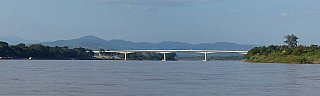 Mekong - Grenzfluss zwischen Laos und Thailand - Laos - Landschaft
