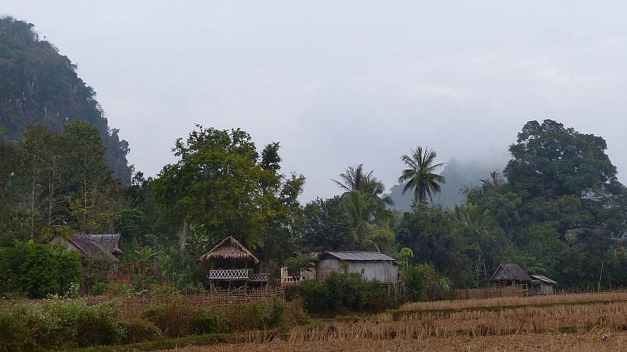 Dorf Ban Na im Tal von Muang Ngoi - Laos - Land und Leute