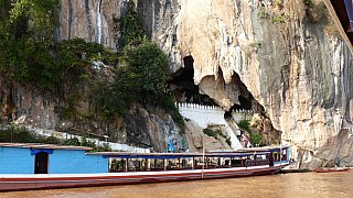 Pak Ou H&ouml;hlen am Mekong in Laos - Laos - Sehensw&uuml;rdigkeiten