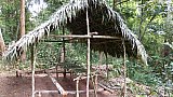 Unterstand im Bergurwald - Laos - Blog