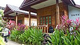 Bungalows im Garten - Laos - Schlafen und Essen