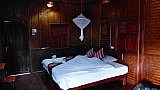 Zimmer im Mekong Riverview in Pak Beng - Laos - Schlafen und Essen