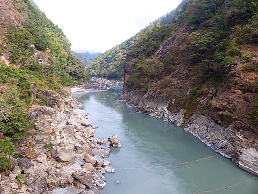 2014 - Madi Nadi-Fluss zwischen Pokhara und Bandipur - Zentral-Nepal