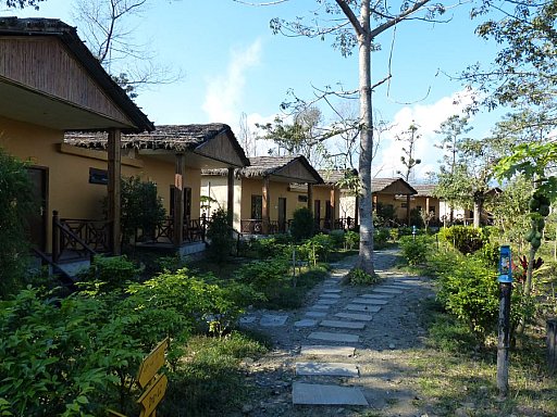 2014 - Bungalows im Island Jungle Resort - Chitwan Nationalpark