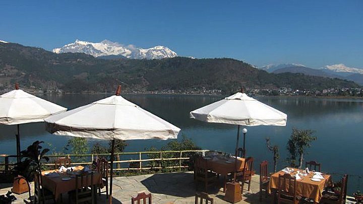 Phewa See und Himalaya-Eisriesen - Nepal Himalaya-Panoramen
