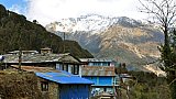 Himalaya-Blick von Tatopani - Pokhara und Annapurna - Landschaft