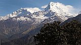 Blick von Ghorepani auf die Annapurna - Pokhara und Annapurna - Landschaft