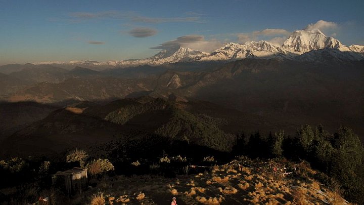 Dhaulagiri vom Poon Hill - Pokhara und Annapurna - Landschaft