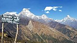 Muldhai Viewpoint in der Annapurna-Region - Pokhara und Annapurna - Landschaft