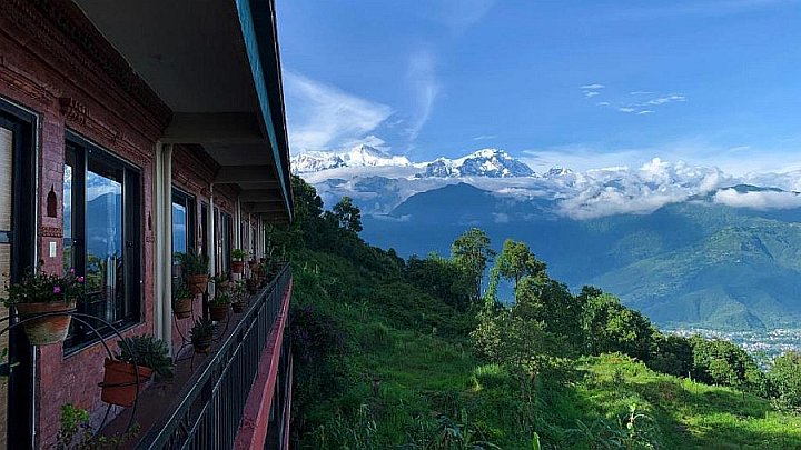 Superview Lodge in Sarangkot - Pokhara & Annapurna - Schlafen & Essen