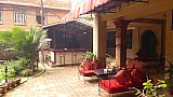 Garten des Mandala Boutique Hotel  - Kathmandu-Tal: Essen & Schlafen