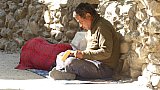 Feierabend in Chusang - Nepal - Mustang 2024 - Land und Leute
