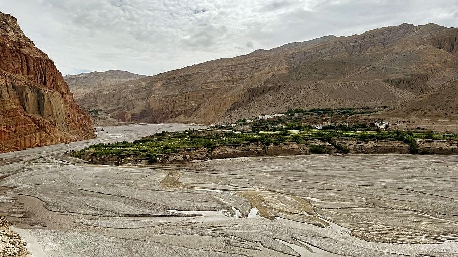Blick auf Chusang - Mustang 2024 - Landschaft