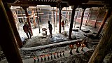 Tempelraum der Khang Gompa - Nepal - Mustang 2024 - Land und Leute