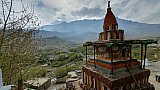 Kloster-Chorten in Ghiling - Nepal - Mustang 2024 - Sehensw&uuml;rdigkeiten
