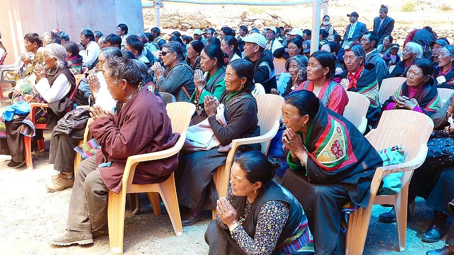 Einheimische aus Ghiling - Nepal - Mustang 2024 - Land und Leute