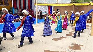 Traditioneller Tanz - Nepal - Mustang 2024 - Land und Leute