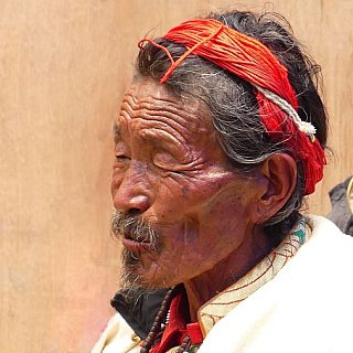 Einheimischer aus Ghiling - Nepal - Mustang 2024 - Land und Leute