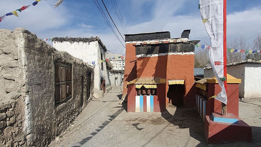 Spaziergang durch Tsarang - Nepal - Mustang 2024 - Land und Leute