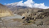 Kali Gandaki-Tal kurz vor Tangbe - Mustang 2024 - Landschaft