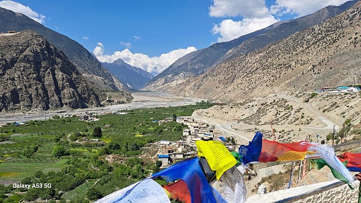Blick von Syang - Mustang 2024 - Landschaft