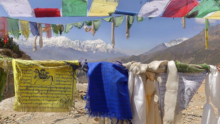Blick vom Bhena La-Pass - Mustang 2024 - Landschaft