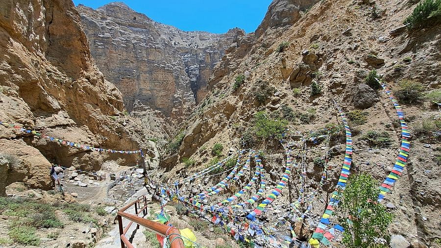 Gebetsfahnen - Nepal - Mustang 2024 - Sehensw&uuml;rdigkeiten