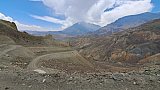 Fahrt von Dhakmar zum Ghar Kloster - Mustang 2024 - Landschaft