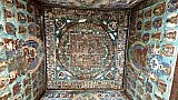Wandmalereien und Decken-Mandala - Nepal - Mustang 2024 - Sehensw&uuml;rdigkeiten