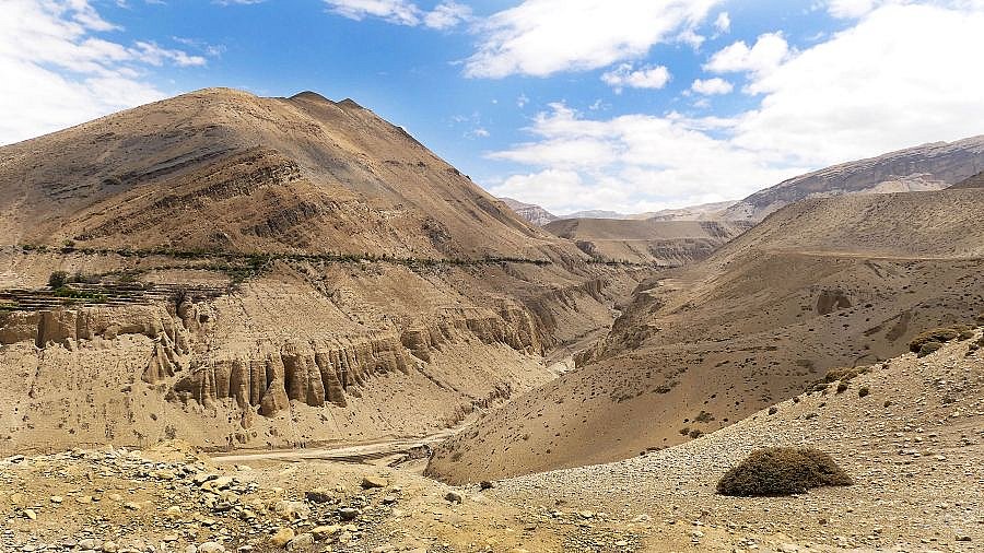 Zwischen Chusang und Kagbeni - Mustang 2024 - Landschaft