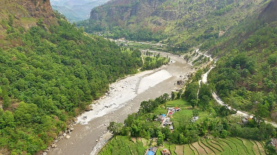 Ausblick in Richtung Norden - Mustang 2024 - Landschaft