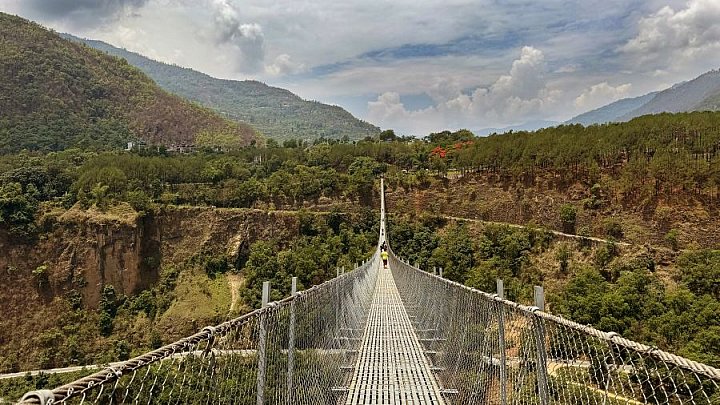 Gandaki Golden Bridge - Mustang 2024 - Landschaft