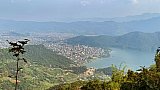 Ausblick auf Pokhara und den Phewa See - Mustang 2024 - Landschaft