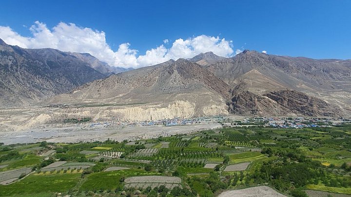 Blick auf Jomosom - Mustang 2024 - Landschaft