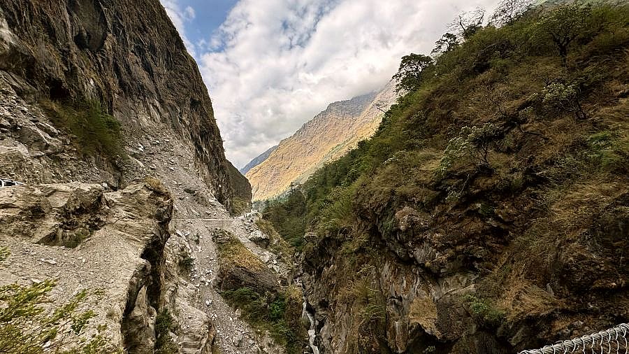 Kali Gandaki-Tal - Pokhara und Annapurna - Landschaft