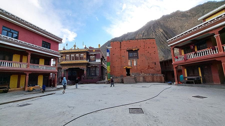 Klosteranlage in Kagbeni 2024 - Nepal - Mustang 2024 - Land und Leute