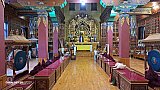 Andachtsraum im neuen Kagbeni-Kloster - Nepal - Mustang 2024 - Land und Leute