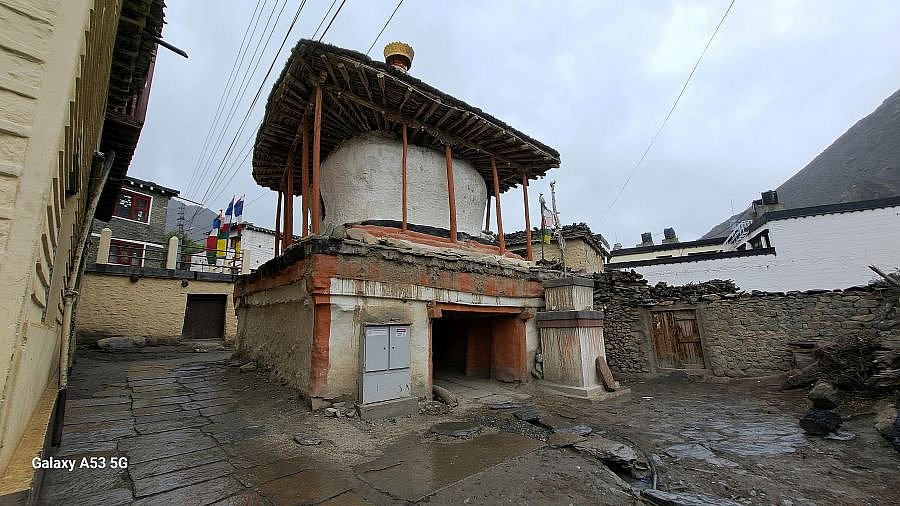 Tor-Chorten im S&uuml;den von Kagbeni - Nepal - Mustang 2024 - Land und Leute